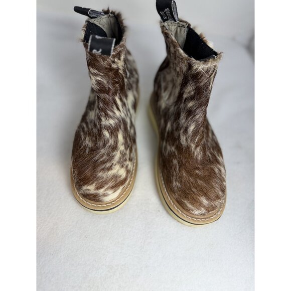 Rancherr Lechera boots women’s Cowhide hair on booties SZ 6 - Picture 2 of 7